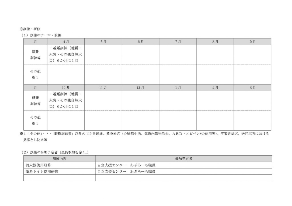 自立支援センターあぷろーち安全計画　放デイ_00003